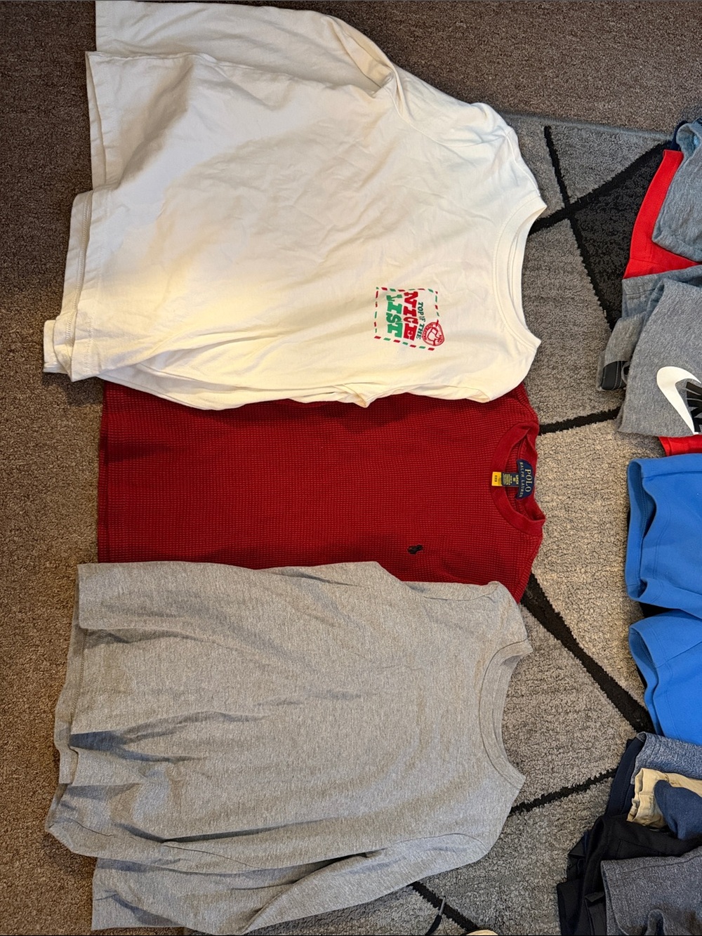 Ralph Lauren Red Short Sleeve Polo Tee - Kids